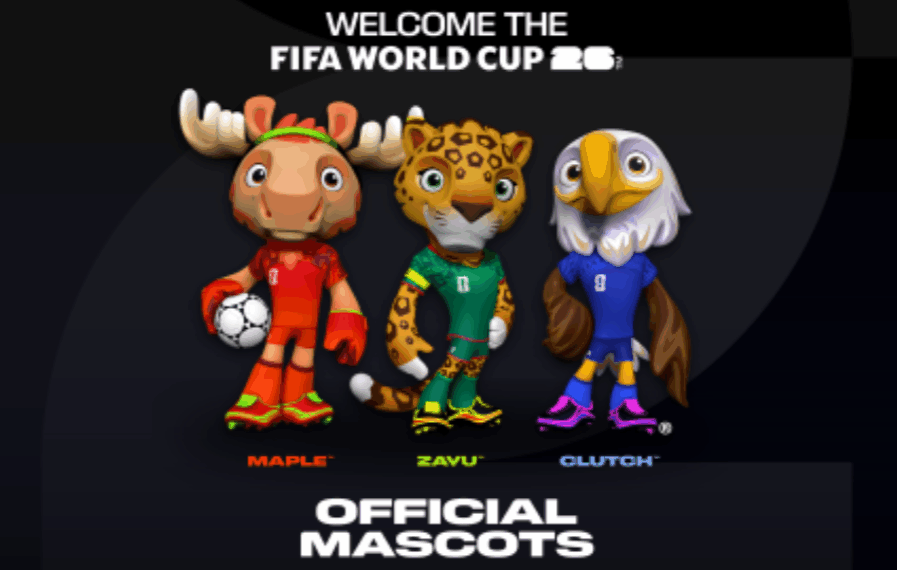 Trois mascottes pour trois pays : la Fifa a choisi ses peluches diplomates