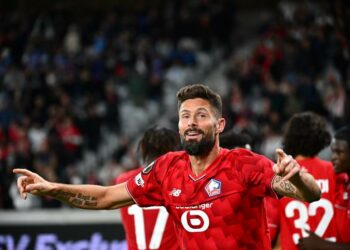 La 5e place tenue: Nice s’embourbe, Giroud joue les pompiers