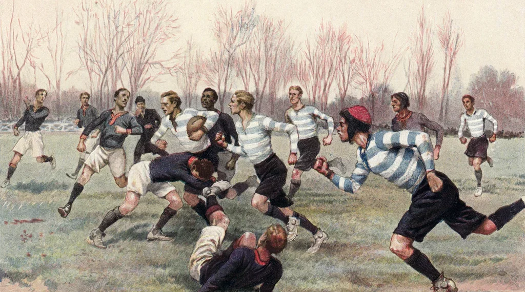 Le rugby : l’art noble de se rentrer dedans en prétendant que c’est stratégique